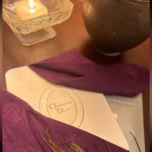 *NEVER WORN• Christian Dior Satin Opaque Control Top Legwear/Nylons/Pantyhose